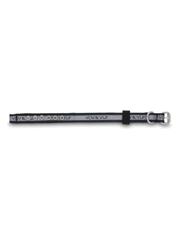 VOV & VUF Hondenhalsband zwart/grijs