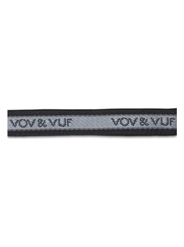 VOV & VUF Hondenhalsband zwart/grijs