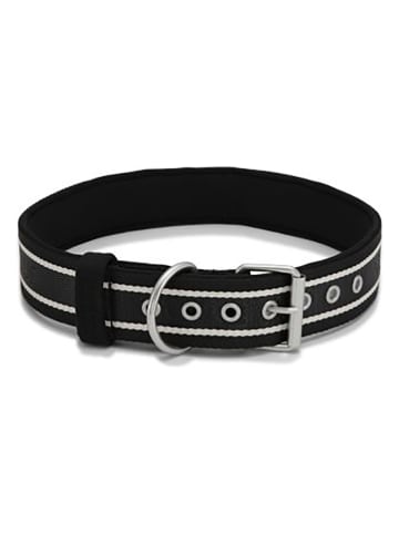 VOV & VUF Hundehalsband in Schwarz