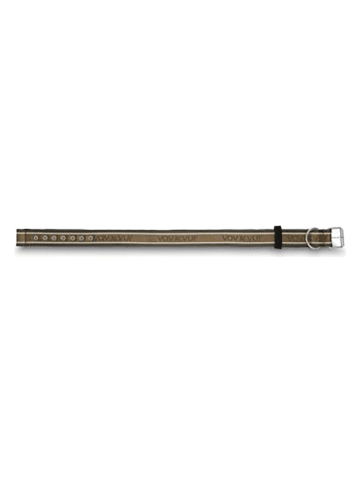 VOV & VUF Halsband bruin/kaki - (L)62 cm