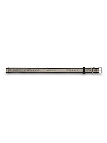 VOV & VUF Halsband zwart/beige - (L)62 cm