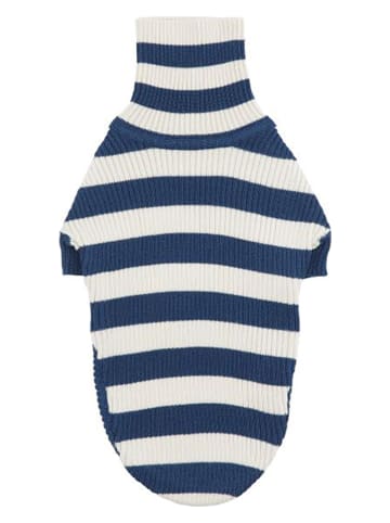VOV & VUF Hondentrui donkerblauw/wit