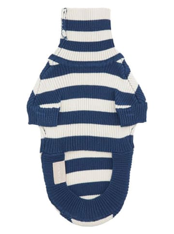 VOV & VUF Hondentrui donkerblauw/wit