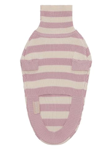 VOV & VUF Hundepullover in Rosa/ Creme
