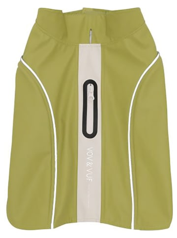 VOV & VUF Hondenregenmantel groen