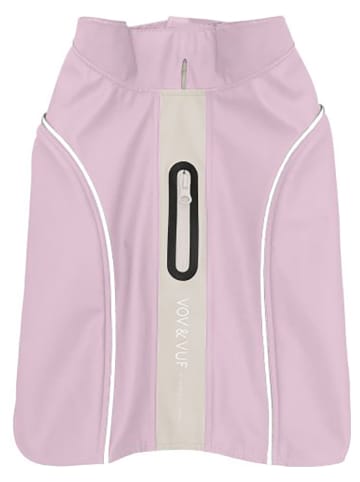 VOV & VUF Hunderegenmantel in Rosa