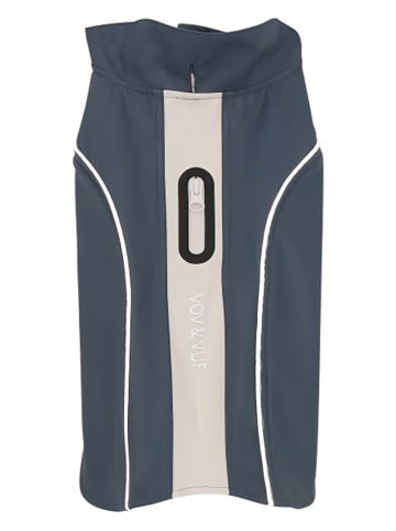 VOV & VUF Hondenregenmantel blauw