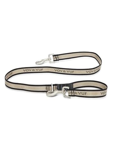 VOV & VUF Hundeleine in Beige - (L)130 cm