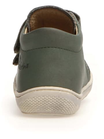 Naturino Leder-Lauflernschuhe "Cocoon" in Grün