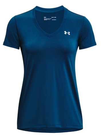 Under Armour Koszulka sportowa "Tech" w kolorze granatowym