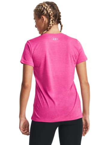 Under Armour Koszulka sportowa "Tech" w kolorze różowym