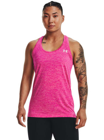 Under Armour Trainingstop "Tech" in Pink