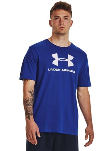 Under Armour Koszulka "Sportystyle" w kolorze niebieskim