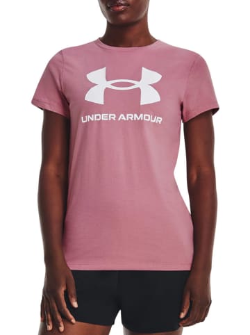 Under Armour Koszulka "Sportystyle" w kolorze jasnoróżowym
