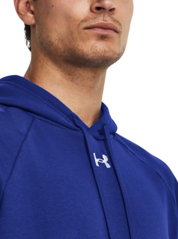 Under Armour Hoodie "Rival" blauw