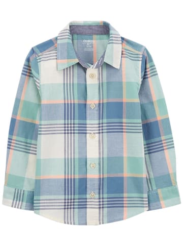 OshKosh Blouse groen/blauw