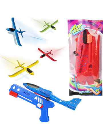 Toi-Toys Schaumstoff-Flugzeug mit Shooterpistole - ab 6 Jahren (Überraschungsprodukt)