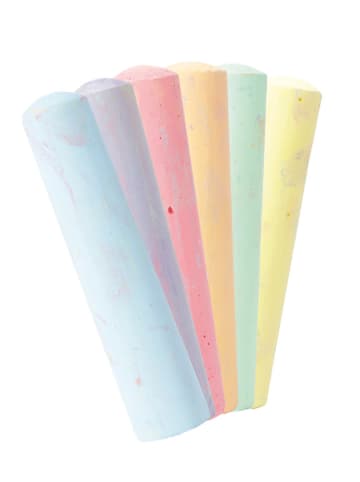 Toi-Toys Straßenkreide mit Schablonen - ab 3 Jahren