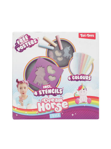 Toi-Toys Straßenkreide mit Schablonen - ab 3 Jahren