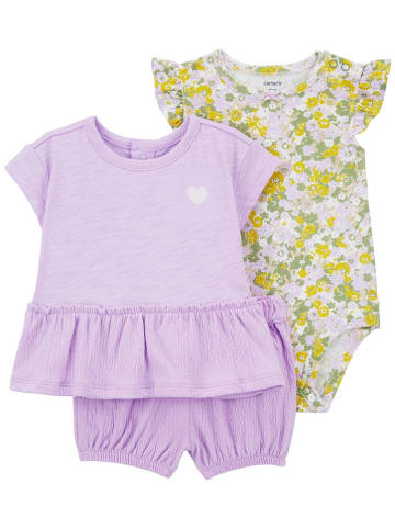 carter's 3tlg. Outfit in Lila