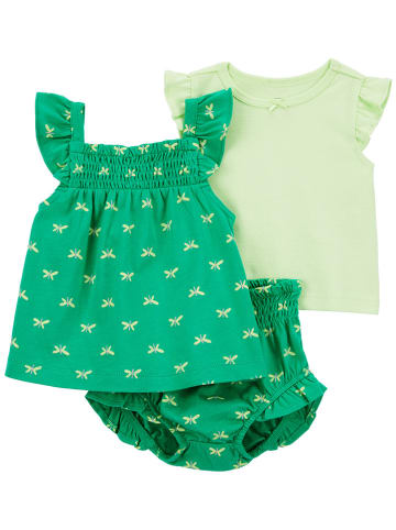 carter's 3-delige outfit groen