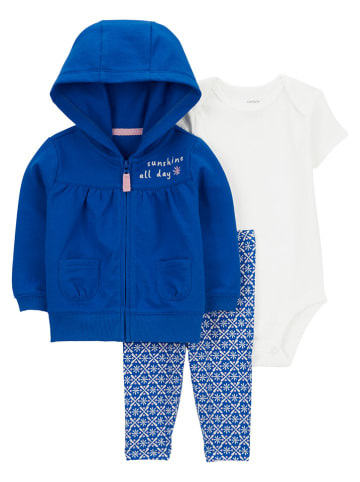 carter's 3-delige outfit blauw