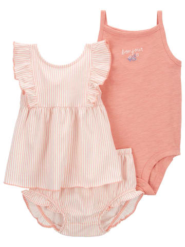 carter's 3tlg. Outfit in Rosa