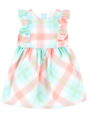 carter's Kleid in Rosa/ Hellblau