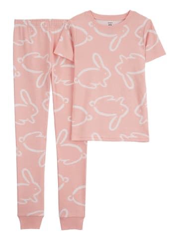 carter's Piżama w kolorze jasnoróżowym