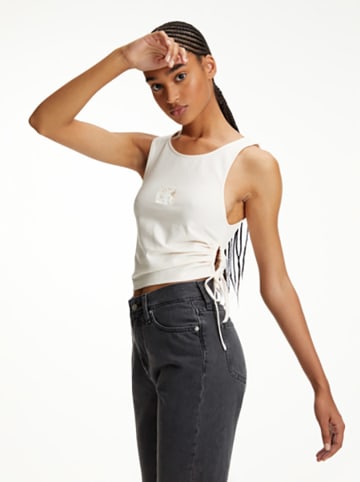 Calvin Klein Top w kolorze białym