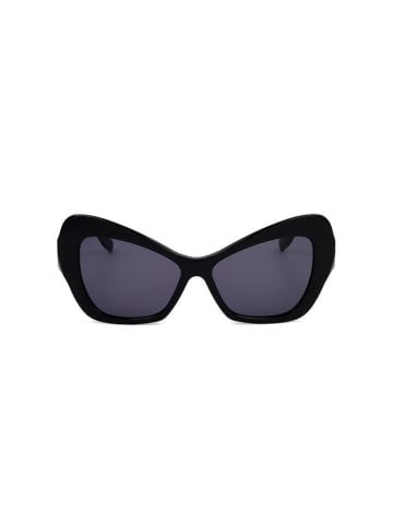 Karl Lagerfeld Damen-Sonnenbrille in Schwarz/ Dunkelblau