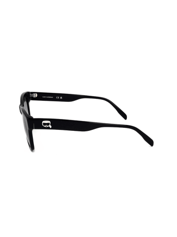 Karl Lagerfeld Okulary przeciwsłoneczne unisex w kolorze czarno-granatowym