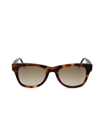 Karl Lagerfeld Okulary przeciwsłoneczne unisex w kolorze jasnobrązowo-brązowym
