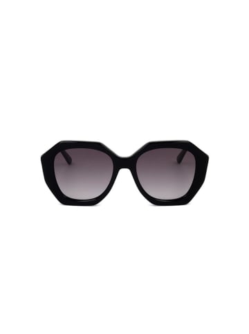 Karl Lagerfeld Damen-Sonnenbrille in Schwarz/ Dunkelblau