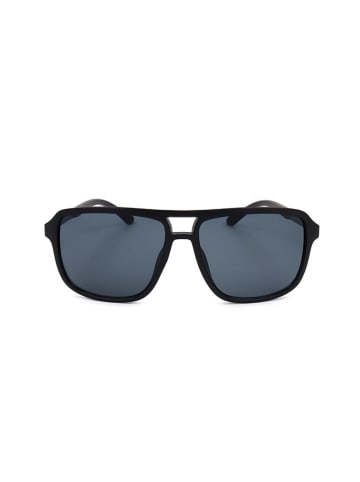 Guess Męskie okulary przeciwsłoneczne w kolorze czarno-granatowym
