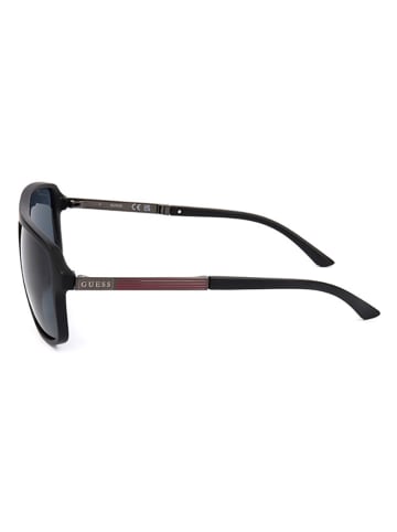 Guess Herenzonnebril zwart/donkerblauw
