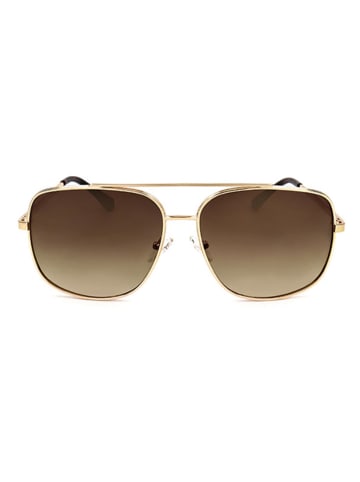 Guess Herren-Sonnenbrille in Gold/ Braun