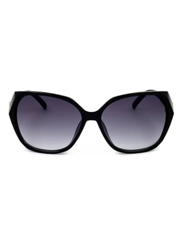 Guess Damskie okulary przeciwsłoneczne w kolorze czarno-granatowym
