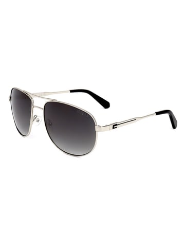 Guess Herren-Sonnenbrille in Silber/ Schwarz
