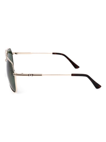 Guess Herren-Sonnenbrille in Dunkelgrün/ Gold
