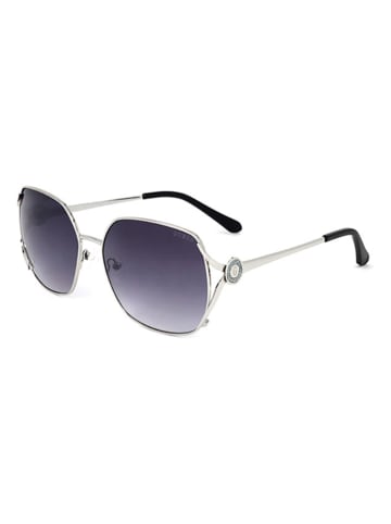 Guess Damen-Sonnenbrille in Dunkelblau/ Silber