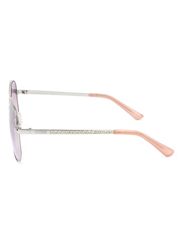 Guess Damen-Sonnenbrille in Rosa/ Silber
