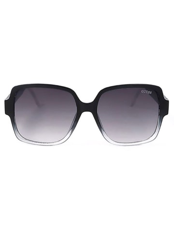 Guess Damskie okulary przeciwsłoneczne w kolorze czarno-granatowym