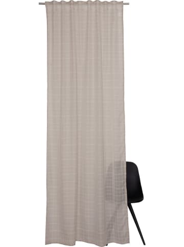 ESPRIT Zasłona "Jil" w kolorze beżowym ze szlufkami