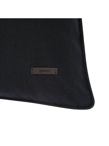 ESPRIT Poszewka "Neo" w kolorze czarnym na poduszkę
