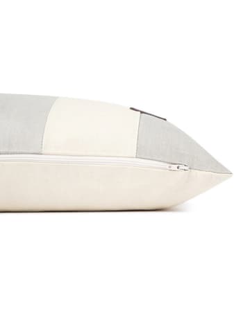ESPRIT Poszewka "Neo" w kolorze szaro-białym na poduszkę