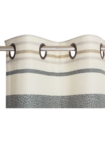 ESPRIT Ösenschal "Clay" in Creme/ Grau