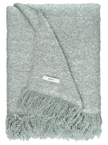 ESPRIT Plaid "Bouclé " in Grau