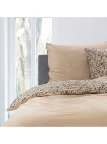 ESPRIT Flanell-Bettwäsche-Set "Scatter" in Taupe