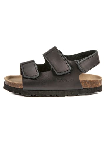 BABUNKERS Family Leren sandalen zwart